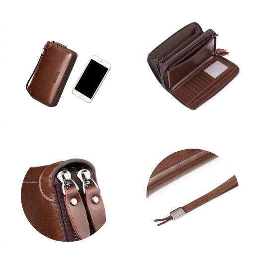 WEIXIER Heritage Longline Zipper Wallet