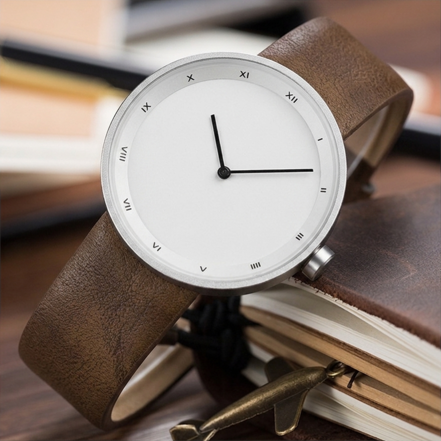 Men's Roman Numeral Quartz watch