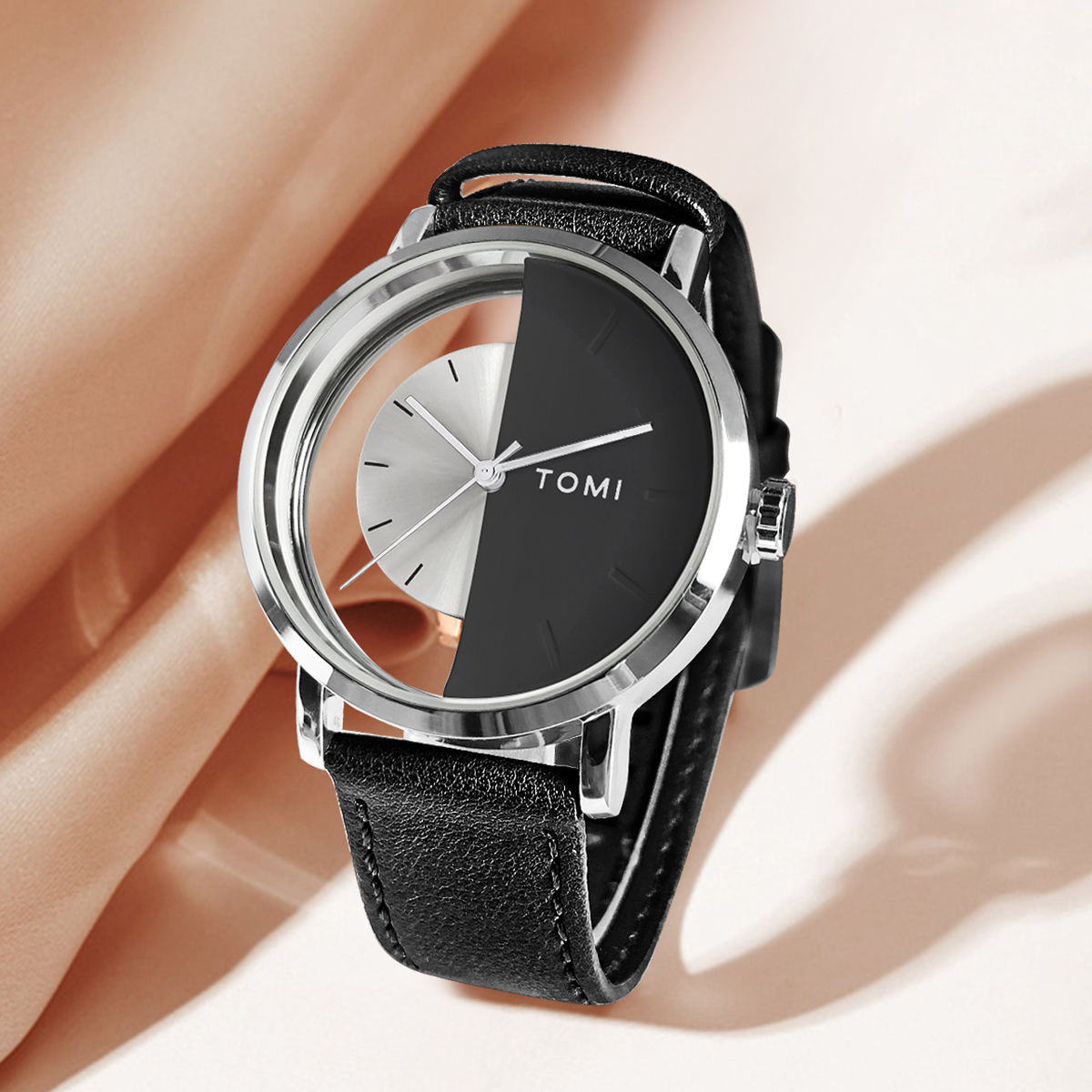 TOMI T-080 men's quartz watch