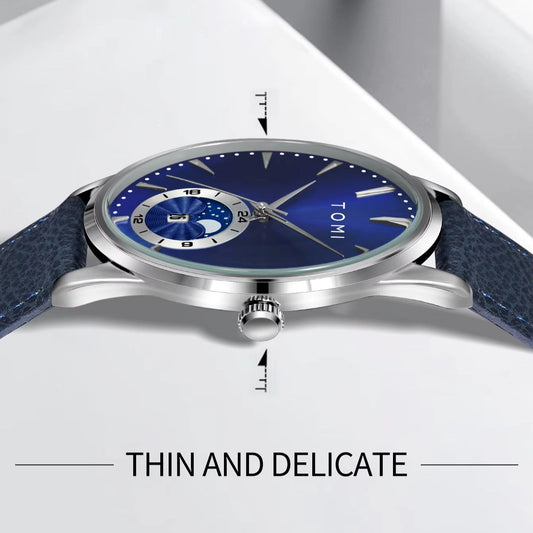 TOMI T-024 business luxury quartz watch