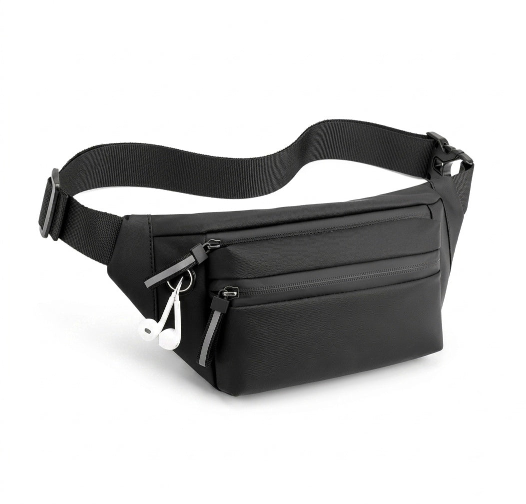 Simple Fashion Men's Waist/crossbody Bag