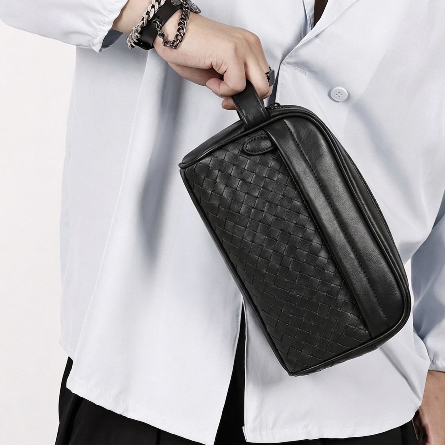The Weaver Onyx Clutch