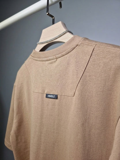 DROP SHOULDER T-SHIRT (BEIGE)