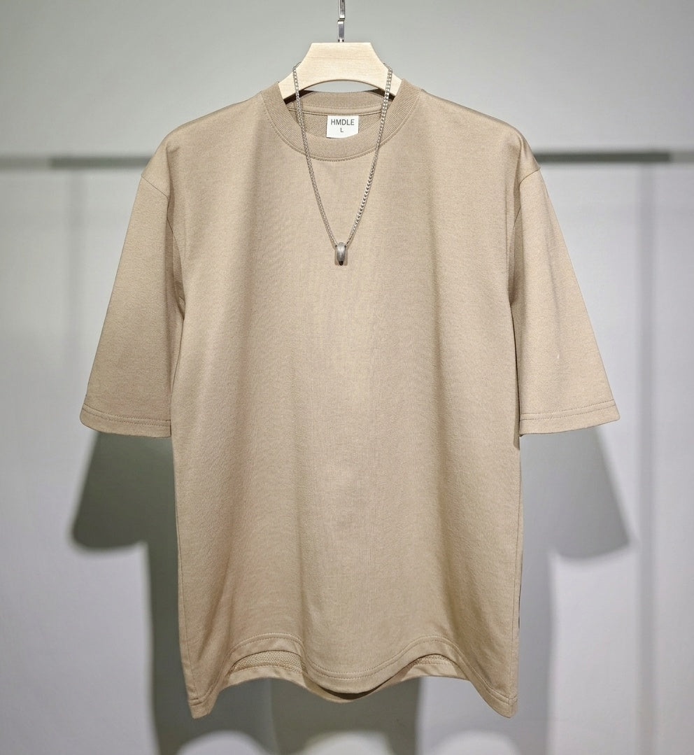 DROP SHOULDER T-SHIRT (BEIGE)