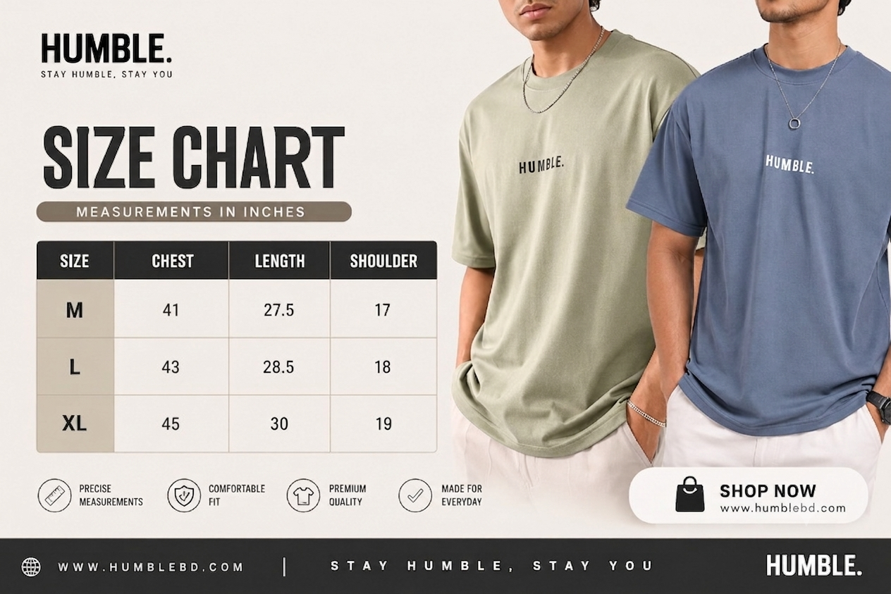 DROP SHOULDER T-SHIRT COMBO
