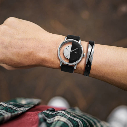 TOMI T-080 men's quartz watch