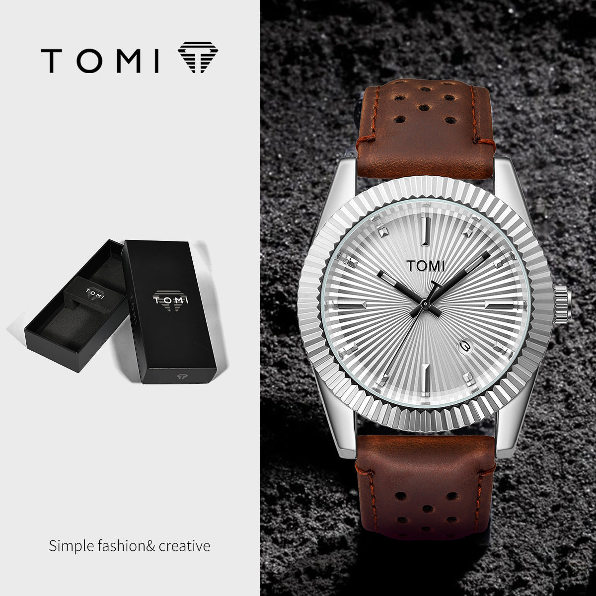 TOMI T-098 Men's quartz watch