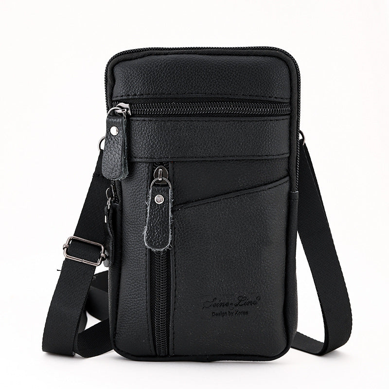 Genuine Leather Waist & Crossbody Bag