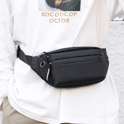 Simple Fashion Men's Waist/crossbody Bag