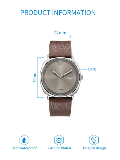 TOMI T-044 Men's quartz watch