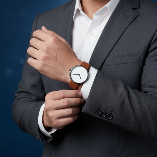 TOMI T-078 business men's quartz watch